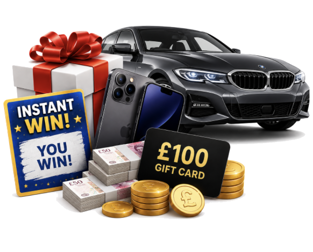 Win cars, cash and tech with the UK's best instant win competition sites